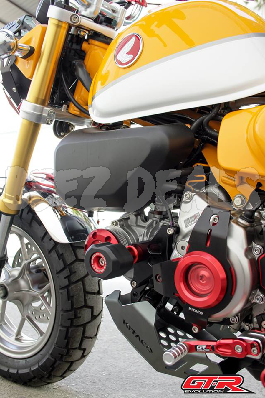 GTR Engine Guard Frame Slider Body Frame Protector Crash New Honda Monkey 125